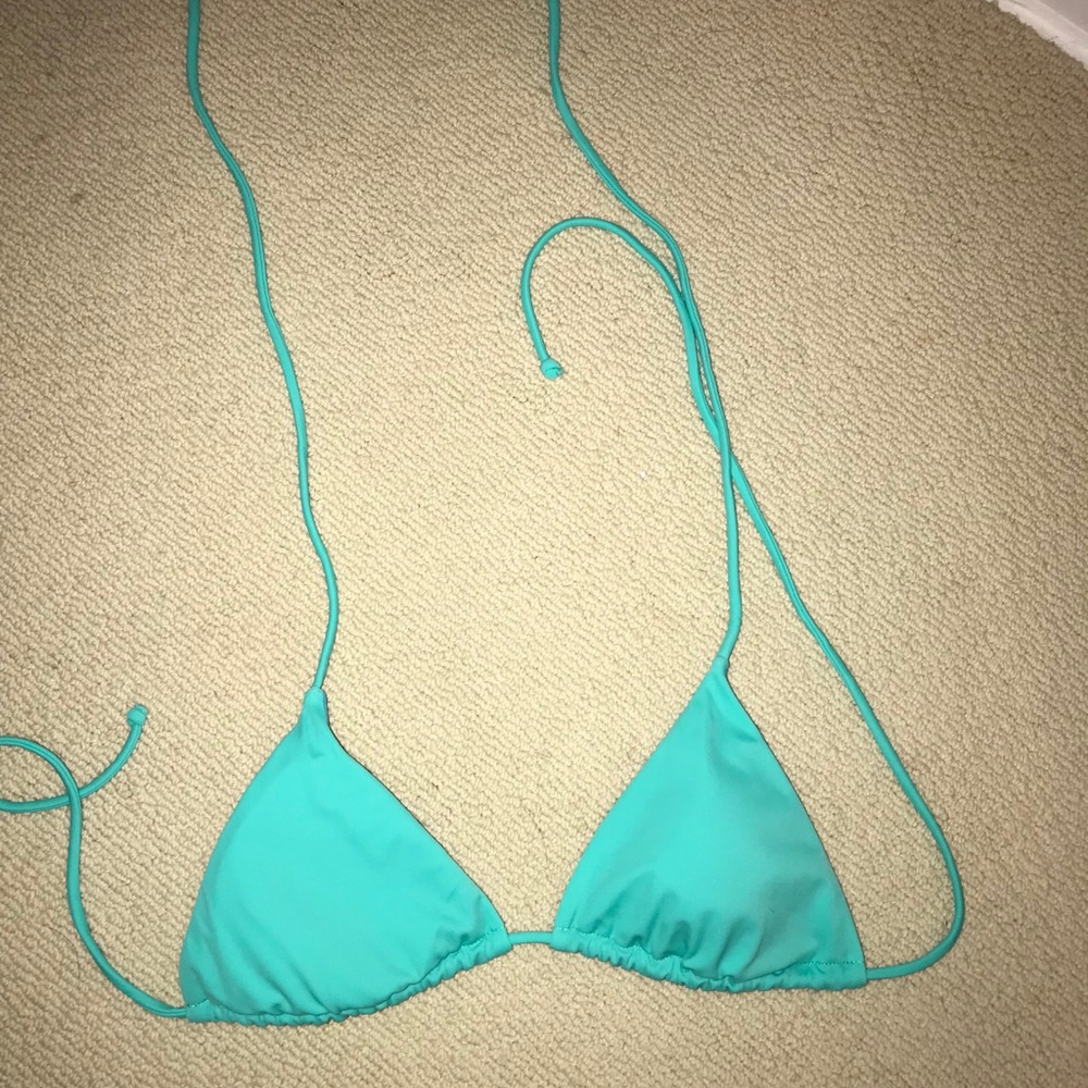 VS Aqua triangle bikini (barely worn)